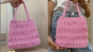 От А до Я🧶Мастер-класс по ВЯЗАНИЮ СУМКИ