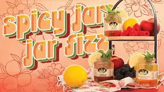 Spicy Jam Jar Fizz 🍑🌶️