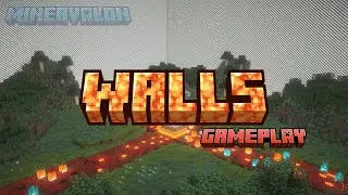 ЭПИЧНЫЙ Ивент WALLS в Minecraft на MINEAVALON! (реально видео вау)