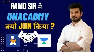 Ramo Sir ने Unacademy क्यों join किया ? #ramosir #examo #examotalks