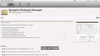 SYNAPTIC PACKAGE MANAGER for UBUNTU