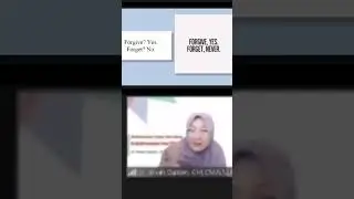 Forgive Yes ? Forget No ? Indahnya Saling Memaafkan - dr Aisah Dahlan CHt