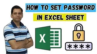 How to Set Password in Excel Sheet | Excel Tricks | Password Protect Excel File | Excel Tutorial