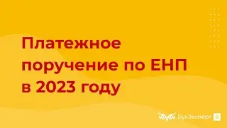 Как перечислить ЕНП и оформить платежное поручение в 2023 году