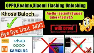 ASBUN Oppo Realme Xiami Unlock Tool || Another Security Bypass Unlock V3.5 || ASBUN Unlock Tool 2021