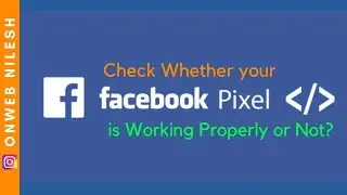 Facebook Pixel Helper for Google Chrome Extension - Track Facebook Pixel Working Properly or Not !