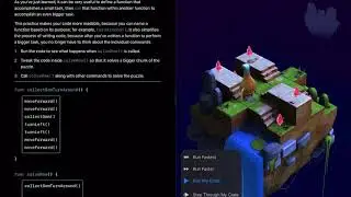 Apple Swift Playgrounds - Learn to Code 1 - Slotted Stairways