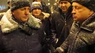 Антимайдан и Майдан после силового разгона в Запорожье, 27 января 2014 - хроника Тезис-ТВ