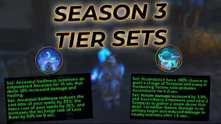 Season 3 Tier Sets - Elemental Shaman
