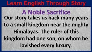 A Noble Sacrifice