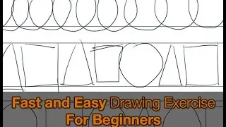 Fast And Easy Drawing Exercise (For Beginners)