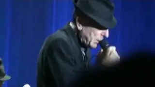 Helsinki, Leonard Cohen. Bird on the Wire.