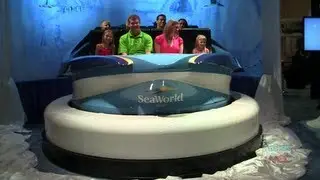 Antarctica: Empire of the Penguin ride vehicle unveiled by SeaWorld Orlando at IAAPA 2012