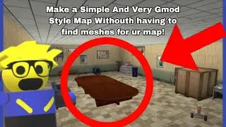 How To Make Gmod/Half life Styled Maps in Retrostudio