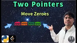 LeetCode 283 | Move Zeroes | Python Solution Explained | AlgoYogi