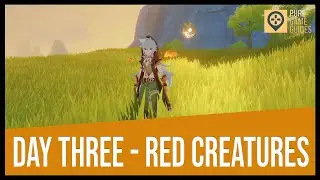 Five Flushes of Fortune Day Three - where to find Red Creatures in Genshin Impact
