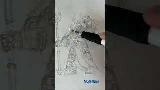 Drawing space marines until space marine 2 comes out pt 20