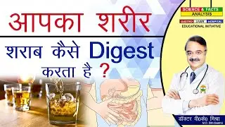 आपका शरीर शराब कैसे  Digest करता है ? || BASICS OF HOW THE BODY  PROCESSES ALCOHOL
