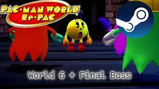 Pac-Man World Re-Pac! [Steam Version] - World 6 + Final Boss (Toc-Man's Mansion)