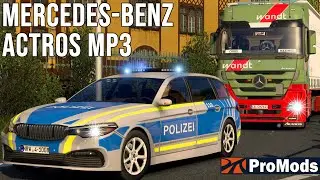 ETS2 ProMods 2.70 - Nostalgie-REISEN mit dem Mercedes-Benz Actros MP3 [2766] EURO TRUCK SIMULATOR 2