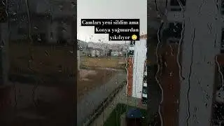Bayrama kalmadan camlar kirlendi 🙄