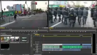 Adobe Premiere Pro CC - Editing a TV / television news story [Pt.02 SOUND]