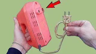 COOL DIY FROM A BROKEN MIXER!
