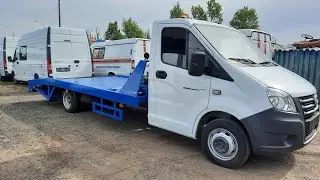 Gazelle Next Tow truck broken platform.