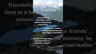 Quality Over Quantity