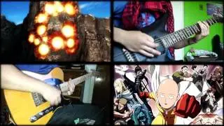 【Guitar Cover】The Hero!! || One Punch Man (With Gabowtf)
