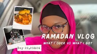 Ramadan vlog\ what I Oder vs what I got / CP therapy ￼/ cooking