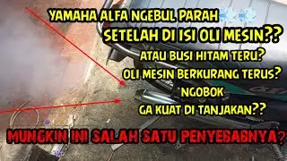 cara memperbaiki motor Alfa/rc100/sigma/F1zr/RX-King/ yang ngebul parah ,..