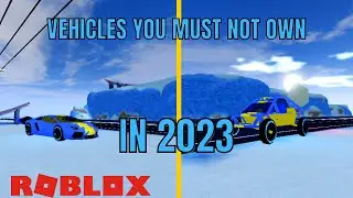 THE TOP WORST VEHICLES YOU MUST NOT OWN IN ROBLOX JAILBREAK IN 2023- Roblox jailbreak