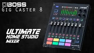 Boss GigCaster8 - The Ultimate Home Studio, Streamer & POD Caster Device