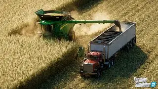 СТРИМ Farming Simulator 22 (Огромная карта Черемшанка)