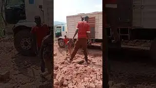 Red decoration stones .#nakuru #construction #stoneindustry