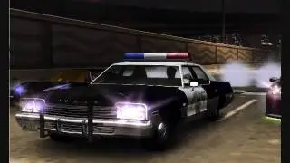 NFS Underground 2 Car mod Dodge Monaco Police Cruiser 1974