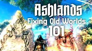 How to Play Modern Ashlands on Old Worlds & Fix Missing Locations using Upgrade World Mod