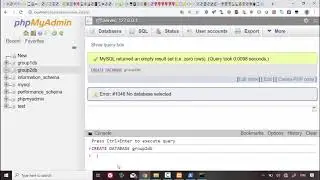 84 Python Handling Data Course MySQL Database   MySQL GUI and phpMyAdmin