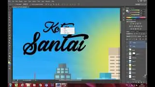 Cara Desain Poster - Photoshop CS6