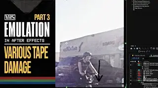 VHS TAPE DAMAGE in AFTER EFFECTS!