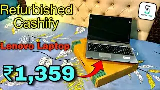 Refurbished ₹1,359 Lenovo Laptop Unboxing From Cashify Super sale 💻🔥 | Grade D |