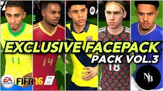 EXCLUSIVE FACEPACK VOL.3 FIFA 16 MOBILE