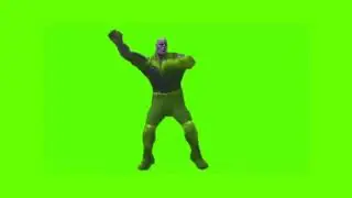 Thanos Dancing Green Screen - Chroma Key