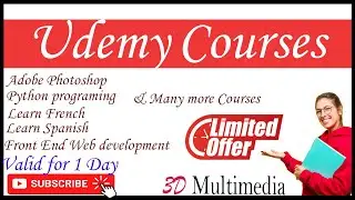 Udemy Free Course With Free Certificate | Certified Free Online Courses |