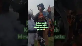Belum mulai Carnaval udah nagis duluan 😀