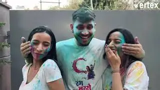 Throwback to #HoliCelebrations at Vertex Group! Reviving the memories!