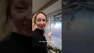 Мой неудачный опыт в росписи окон. К такому я не была готова