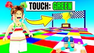 Roblox, COLOR Block RACE!