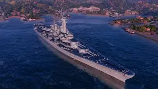 World of Warships | Tier 10 Premium Battleship - Ohio (laid back smooth ship)